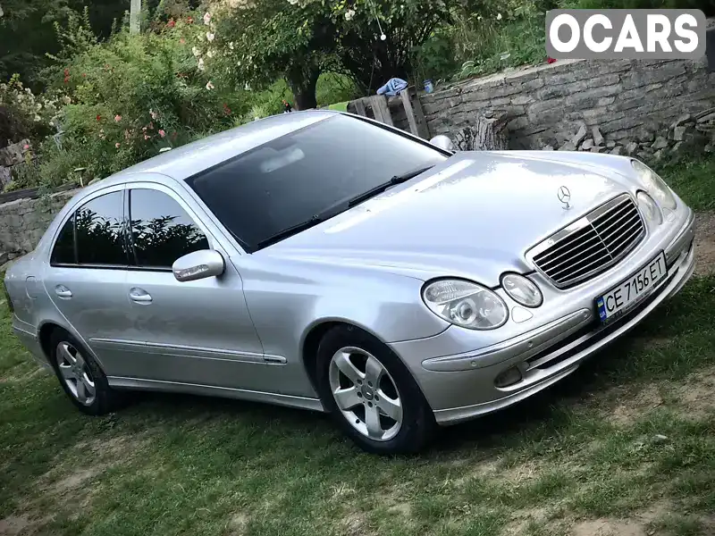 Седан Mercedes-Benz E-Class 2003 2.7 л. Автомат обл. Чернівецька, Сокиряни - Фото 1/21