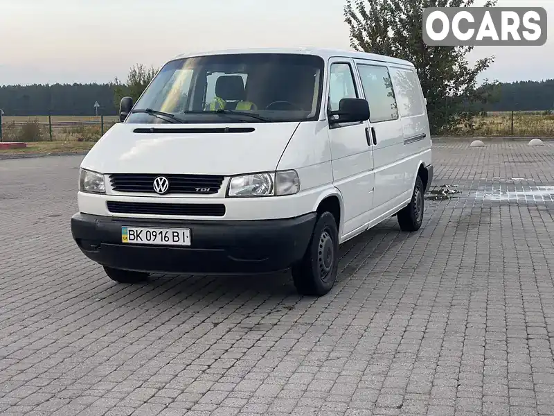 Минивэн Volkswagen Transporter 2000 2.46 л. Ручная / Механика обл. Ровенская, Радивилов - Фото 1/9