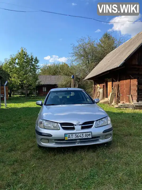 Хетчбек Nissan Almera 2003 1.5 л. Ручна / Механіка обл. Івано-Франківська, Яремче - Фото 1/15