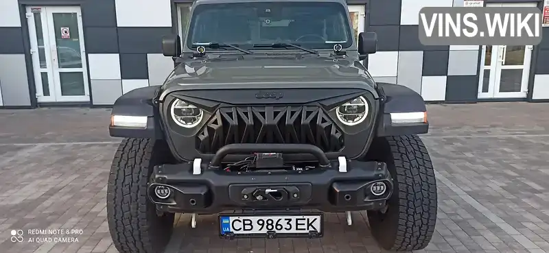 Позашляховик / Кросовер Jeep Wrangler 2019 2 л. Автомат обл. Чернігівська, Ніжин - Фото 1/21