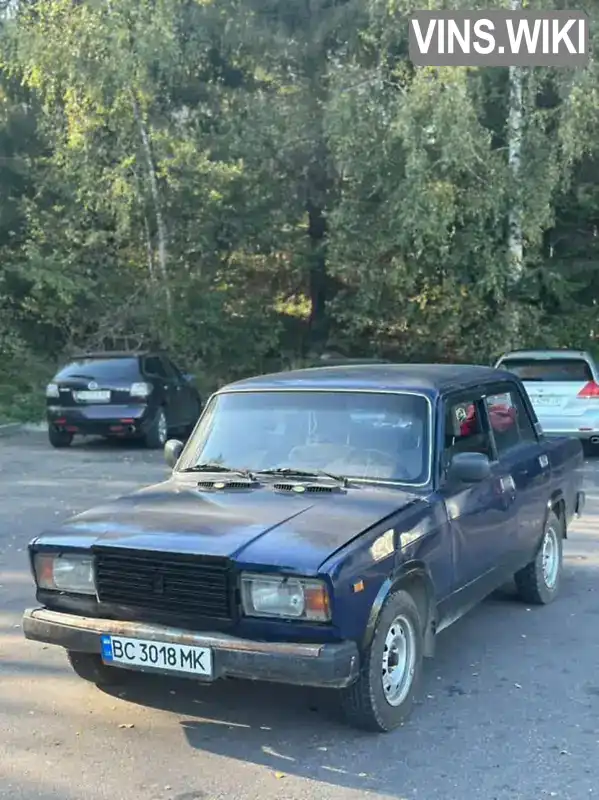 Седан ВАЗ / Lada 2107 1984 1.3 л. Ручна / Механіка обл. Львівська, Львів - Фото 1/16