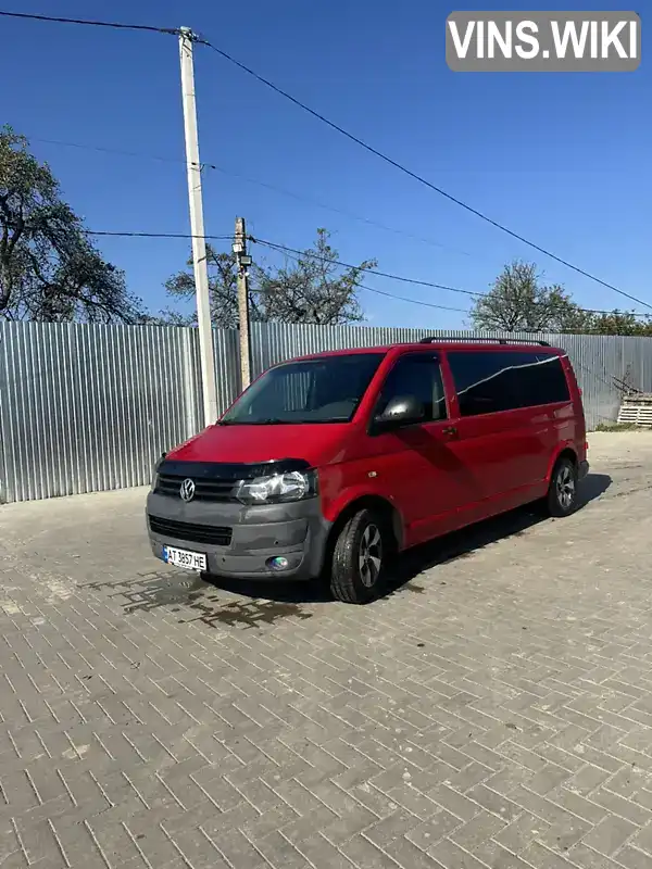 Мінівен Volkswagen Transporter 2011 1.97 л. Ручна / Механіка обл. Івано-Франківська, Надвірна - Фото 1/21