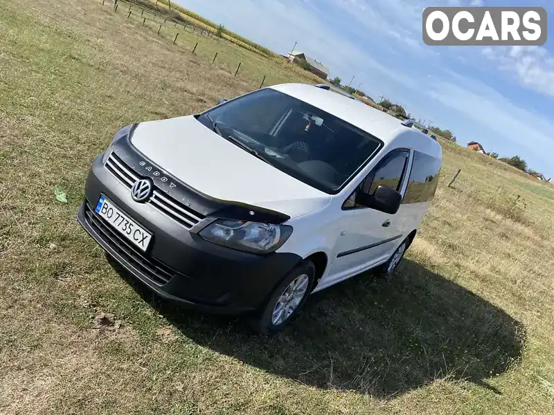 Мінівен Volkswagen Caddy 2011 1.6 л. Ручна / Механіка обл. Тернопільська, Бучач - Фото 1/21