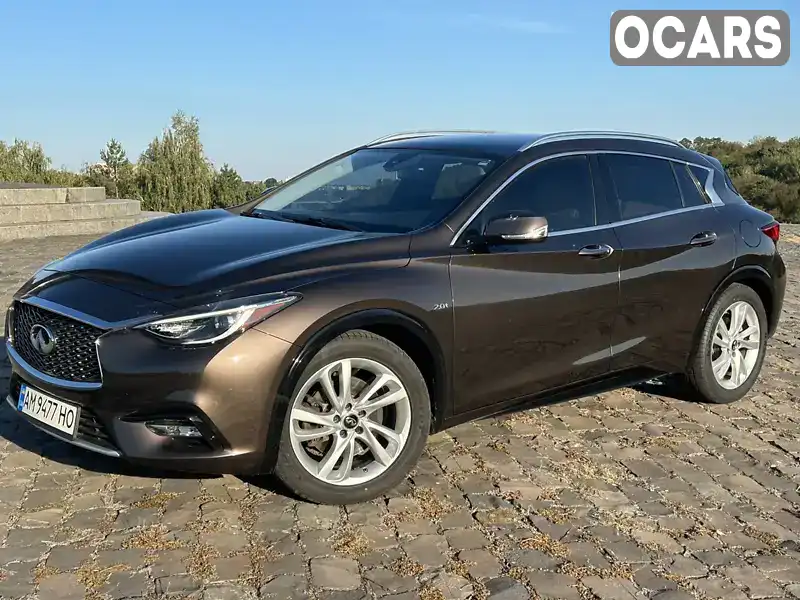 Позашляховик / Кросовер Infiniti QX30 2016 1.99 л. Автомат обл. Житомирська, Житомир - Фото 1/21