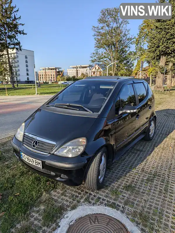 Хетчбек Mercedes-Benz A-Class 2003 1.7 л. Ручна / Механіка обл. Закарпатська, Мукачево - Фото 1/14