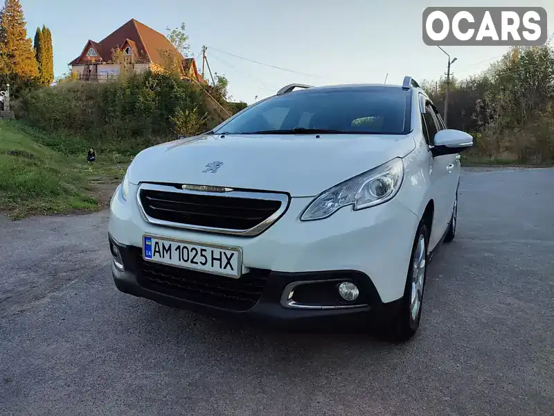 Позашляховик / Кросовер Peugeot 2008 2014 1.56 л. Ручна / Механіка обл. Житомирська, Чуднів - Фото 1/21