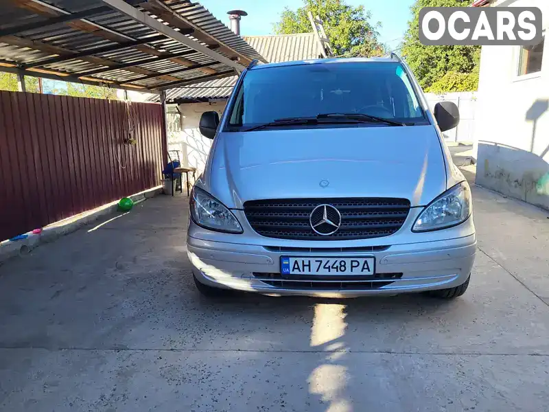 Мінівен Mercedes-Benz Vito 2009 3 л. Автомат обл. Донецька, Слов'янськ - Фото 1/21