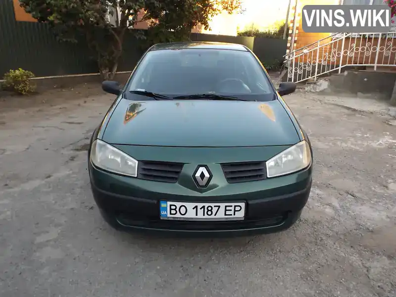 Універсал Renault Megane 2003 1.6 л. Ручна / Механіка обл. Тернопільська, location.city.khorostkiv - Фото 1/21