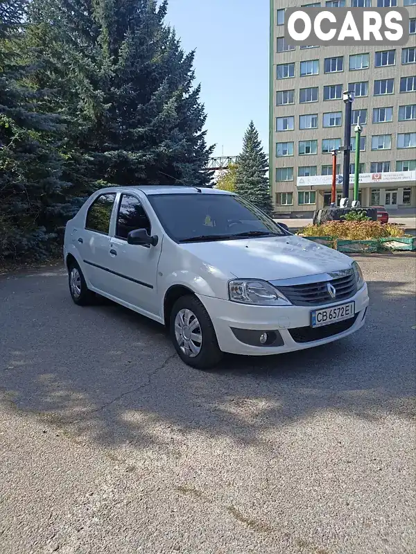 Седан Renault Logan 2011 1.39 л. Ручна / Механіка обл. Чернігівська, Чернігів - Фото 1/12