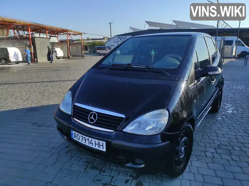 Хетчбек Mercedes-Benz A-Class 2004 1.69 л. Автомат обл. Закарпатська, Мукачево - Фото 1/11