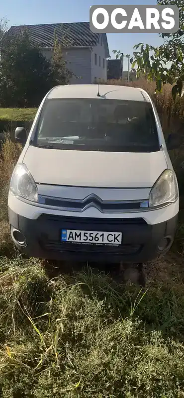 Мінівен Citroen Berlingo 2012 1.6 л. Ручна / Механіка обл. Житомирська, Звягель - Фото 1/6