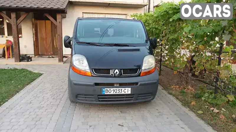 Мінівен Renault Trafic 2005 2.46 л. Ручна / Механіка обл. Тернопільська, Теребовля - Фото 1/12