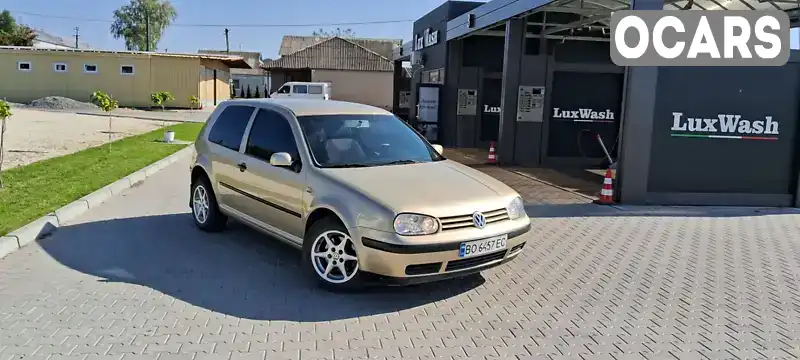 Хетчбек Volkswagen Golf 2002 1.6 л. Ручна / Механіка обл. Тернопільська, Шумськ - Фото 1/21