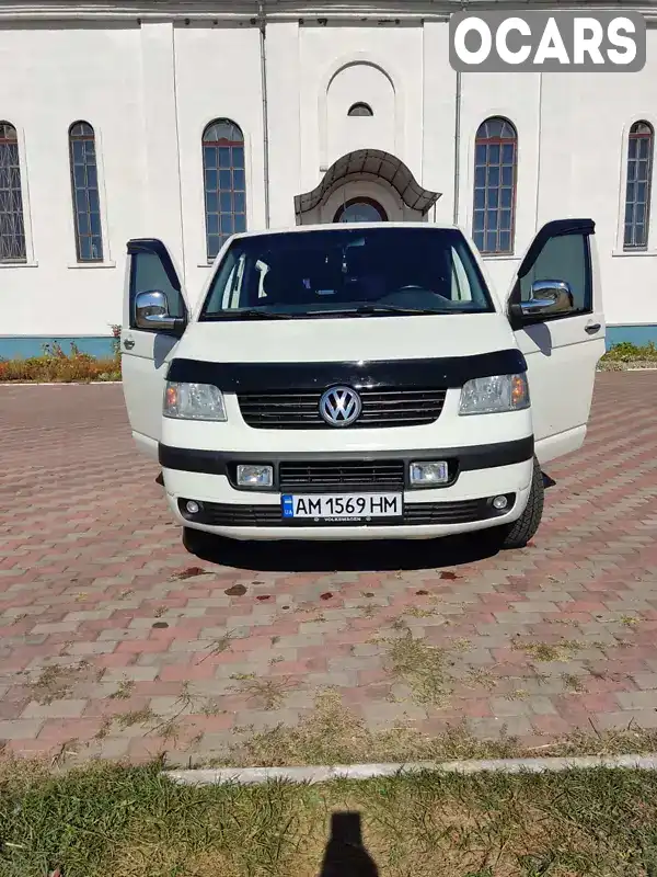 Мінівен Volkswagen Caravelle 2006 1.9 л. Ручна / Механіка обл. Житомирська, Овруч - Фото 1/21