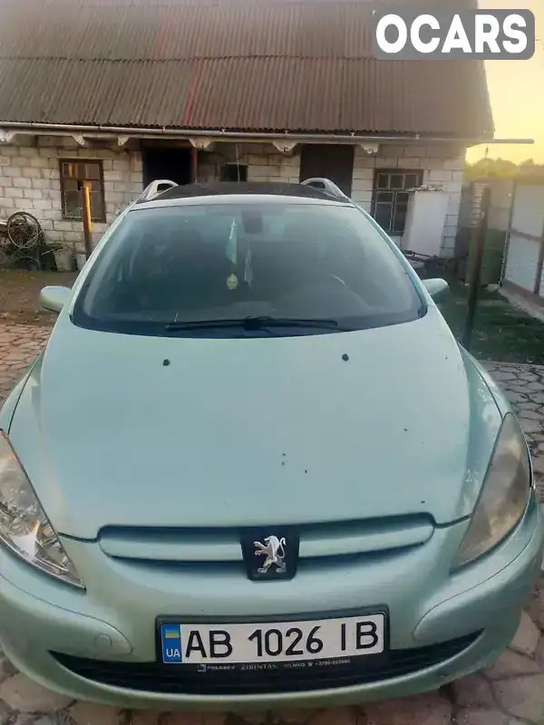 Универсал Peugeot 307 2002 2 л. Автомат обл. Винницкая, Калиновка - Фото 1/11