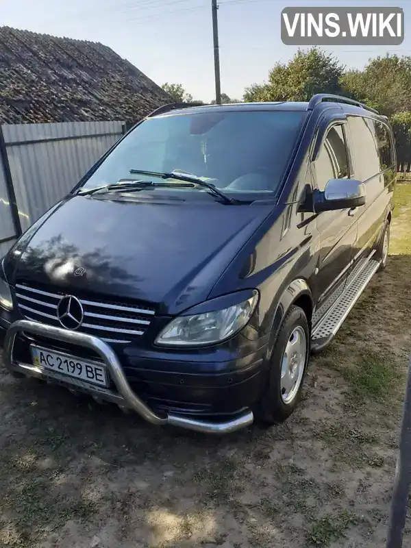 Мінівен Mercedes-Benz Vito 2005 2.15 л. Ручна / Механіка обл. Волинська, Нововолинськ - Фото 1/21