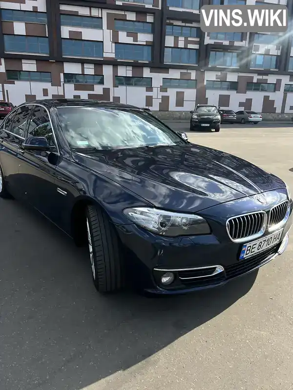 Седан BMW 5 Series 2013 2 л. Автомат обл. Миколаївська, Миколаїв - Фото 1/20