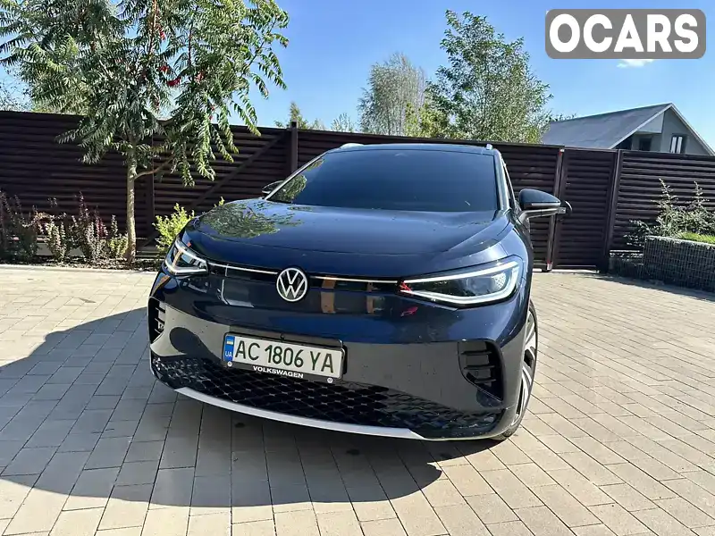 Внедорожник / Кроссовер Volkswagen ID.4 Crozz 2022 null_content л. Автомат обл. Волынская, Владимир-Волынский - Фото 1/11