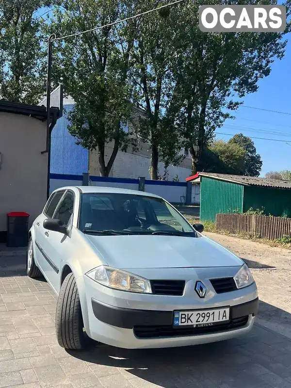 Хетчбек Renault Megane 2004 1.5 л. Ручна / Механіка обл. Рівненська, Рівне - Фото 1/19