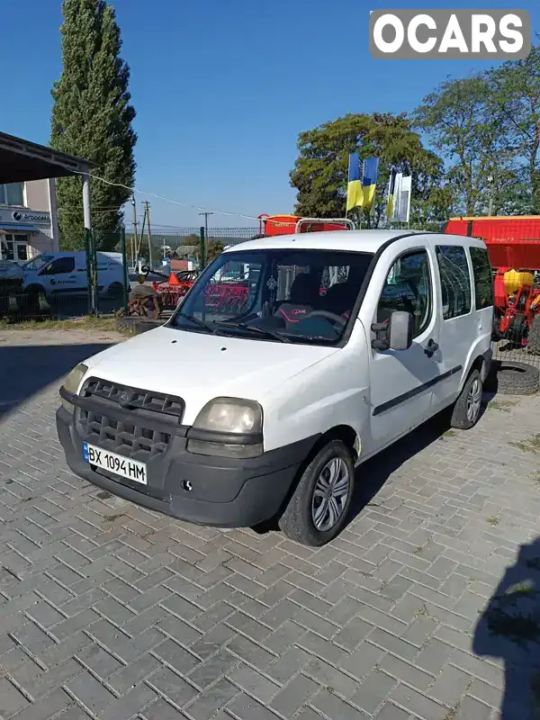 Мінівен Fiat Doblo 2001 1.3 л. Ручна / Механіка обл. Хмельницька, Кам'янець-Подільський - Фото 1/21