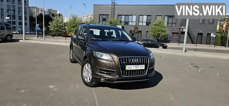 Позашляховик / Кросовер Audi Q7 2015 3 л. Автомат обл. Київська, Київ - Фото 1/13