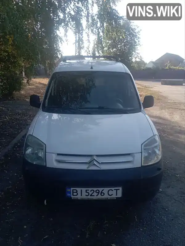 Мінівен Citroen Berlingo 2006 1.4 л. Ручна / Механіка обл. Полтавська, Миргород - Фото 1/10