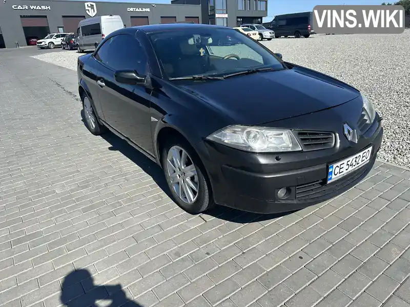 Кабріолет Renault Megane 2006 1.46 л. Ручна / Механіка обл. Чернівецька, Чернівці - Фото 1/10