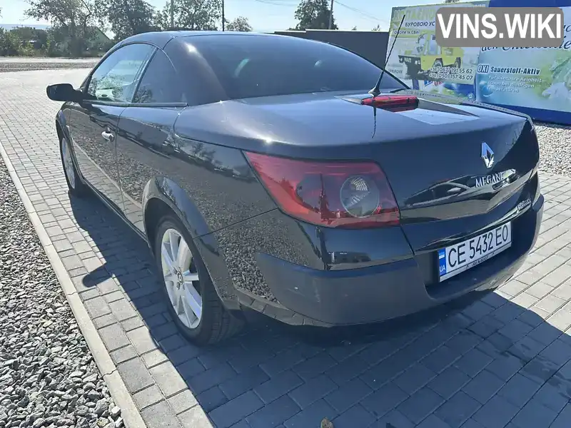 VF1EMSE0636497832 Renault Megane 2006 Кабриолет 1.46 л. Фото 9