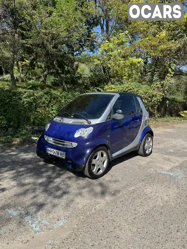 Кабриолет Smart Fortwo 2000 0.6 л. Робот обл. Одесская, Одесса - Фото 1/9