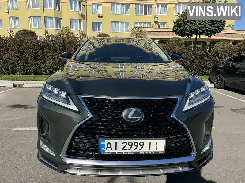 Позашляховик / Кросовер Lexus RX 2020 3.46 л. Автомат обл. Київська, Київ - Фото 1/11