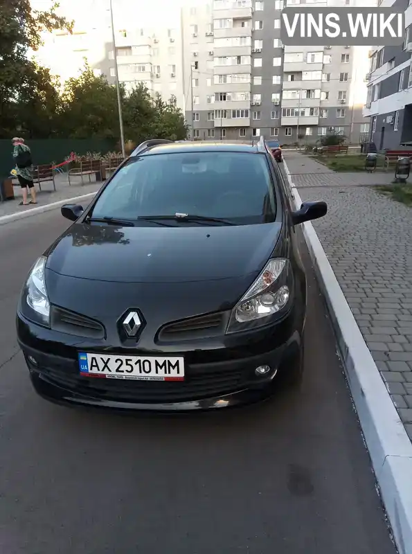 VF1KR1B0H39074303 Renault Clio 2008 Универсал 1.6 л. Фото 1