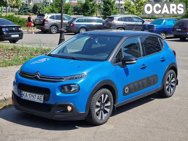 Хетчбек Citroen C3 2019 1.2 л. Автомат обл. Київська, Київ - Фото 1/12