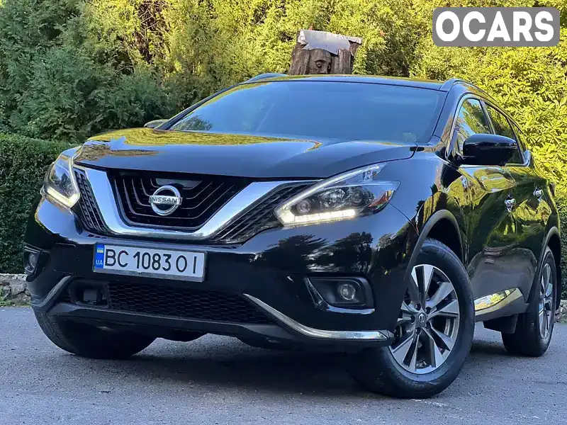 Позашляховик / Кросовер Nissan Murano 2018 3.5 л. Автомат обл. Львівська, Львів - Фото 1/21