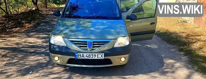 Седан Dacia Logan 2008 1.6 л. Ручна / Механіка обл. Кіровоградська, Кропивницький (Кіровоград) - Фото 1/21