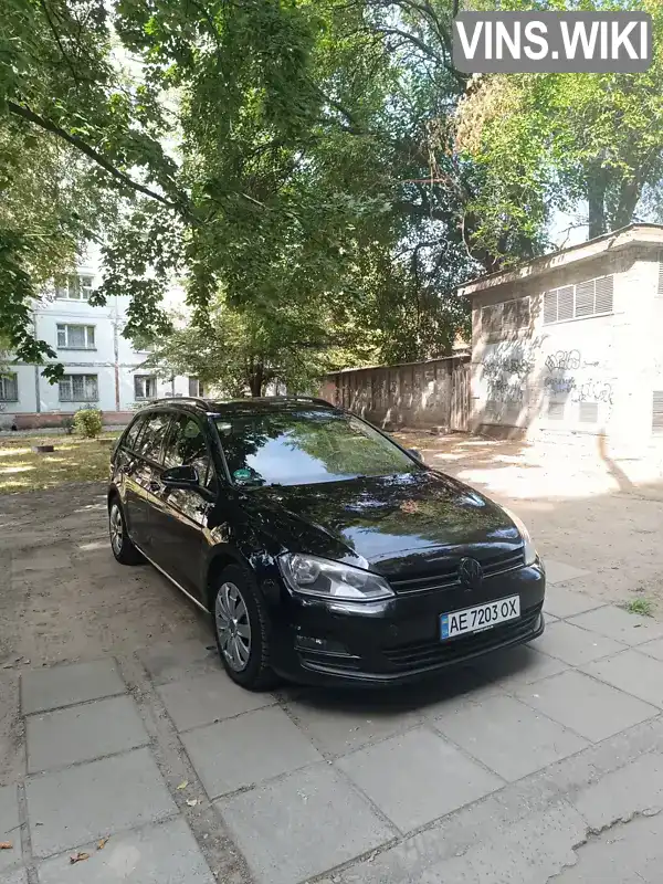 Універсал Volkswagen Golf 2014 1.6 л. Ручна / Механіка обл. Запорізька, Запоріжжя - Фото 1/10