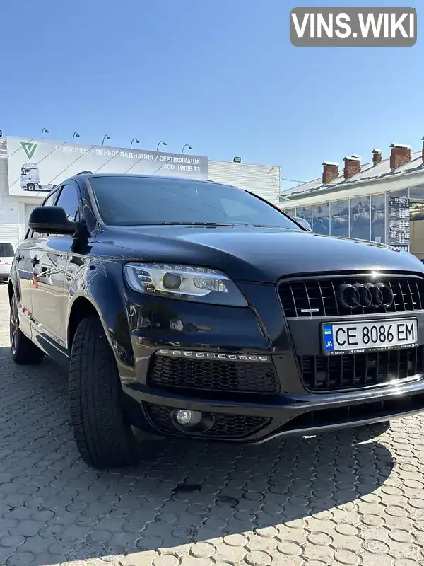 Позашляховик / Кросовер Audi Q7 2014 3 л. Автомат обл. Чернівецька, Чернівці - Фото 1/21