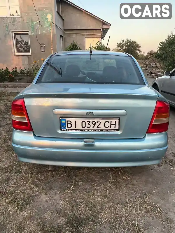 Седан Opel Astra 2004 1.39 л. Ручна / Механіка обл. Кіровоградська, Онуфріївка - Фото 1/11