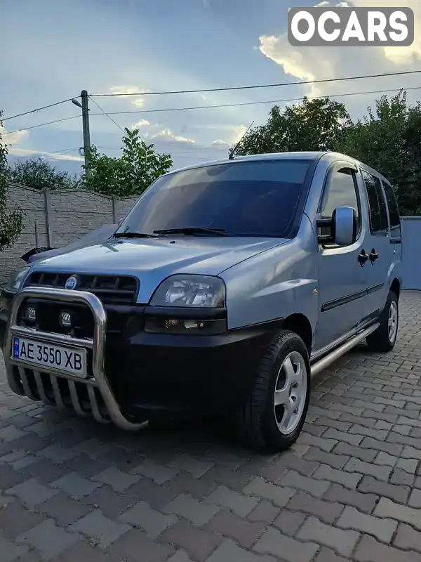 Мінівен Fiat Doblo 2004 1.6 л. Ручна / Механіка обл. Дніпропетровська, Дніпро (Дніпропетровськ) - Фото 1/21