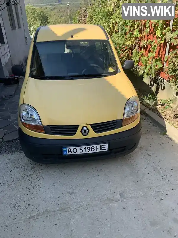 Мінівен Renault Kangoo 2006 1.5 л. Ручна / Механіка обл. Закарпатська, Мукачево - Фото 1/7