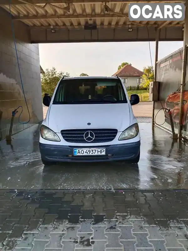 Мінівен Mercedes-Benz Vito 2005 2.15 л. Ручна / Механіка обл. Закарпатська, Ужгород - Фото 1/13