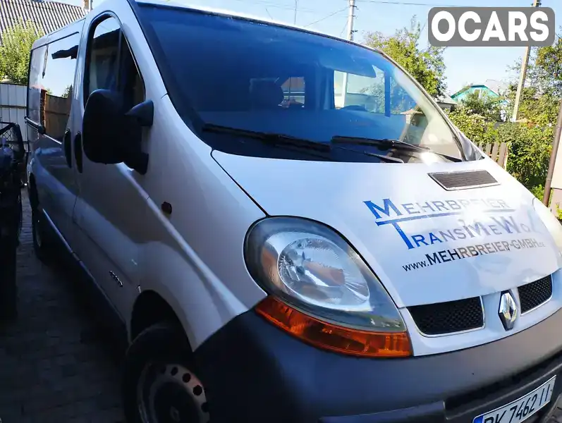 Мінівен Renault Trafic 2005 1.9 л. обл. Рівненська, Дубно - Фото 1/5