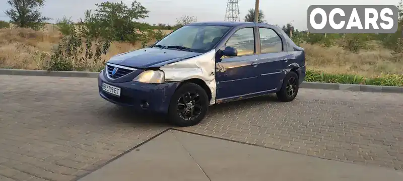 Седан Dacia Logan 2007 1.6 л. Ручна / Механіка обл. Миколаївська, Миколаїв - Фото 1/17