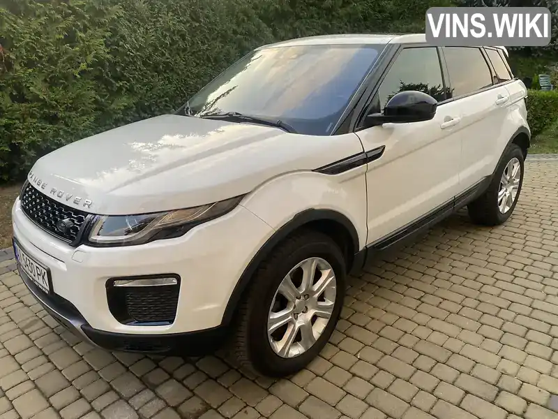 Позашляховик / Кросовер Land Rover Range Rover Evoque 2018 2 л. Автомат обл. Львівська, Львів - Фото 1/21