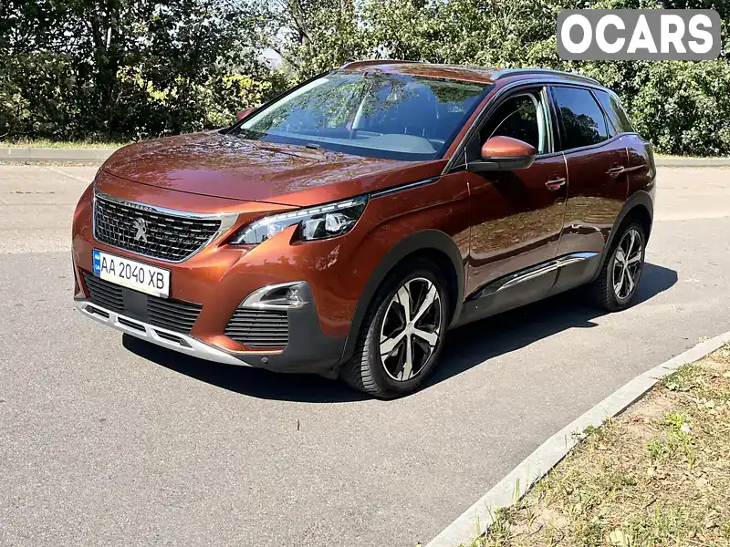 Позашляховик / Кросовер Peugeot 3008 2018 2 л. Автомат обл. Київська, Київ - Фото 1/21