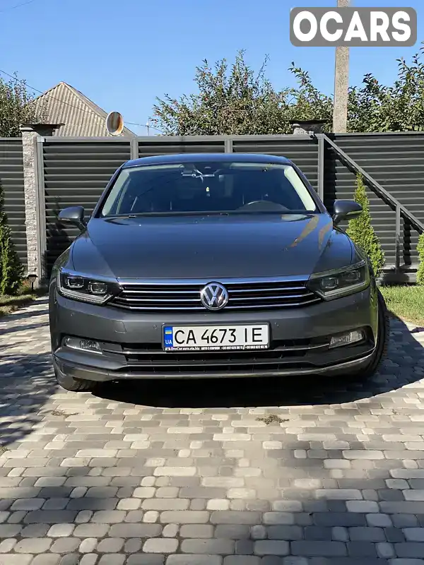 Седан Volkswagen Passat 2015 1.97 л. Робот обл. Черкаська, Сміла - Фото 1/21