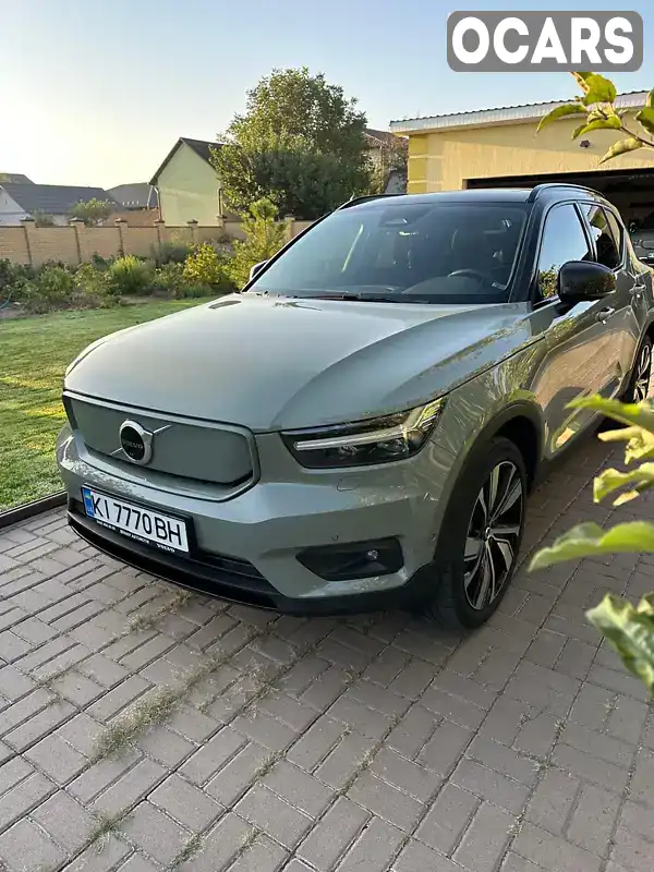 Позашляховик / Кросовер Volvo Xc40 Recharge 2021 null_content л. Автомат обл. Київська, Бориспіль - Фото 1/11