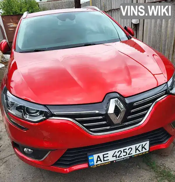 Універсал Renault Megane 2017 1.46 л. Ручна / Механіка обл. Дніпропетровська, Павлоград - Фото 1/21