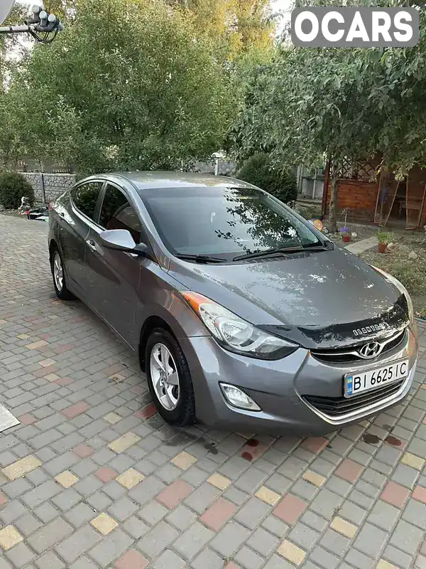 Седан Hyundai Elantra 2013 1.8 л. Автомат обл. Полтавська, Полтава - Фото 1/15