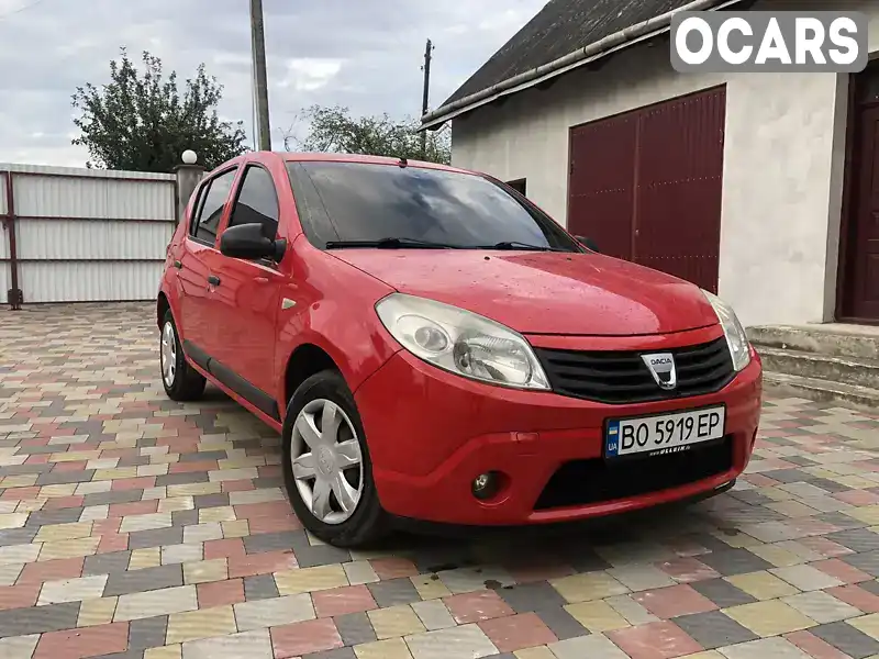 Хетчбек Dacia Sandero 2009 1.2 л. Ручна / Механіка обл. Львівська, Золочів - Фото 1/21