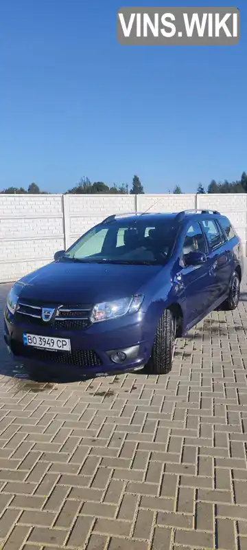 Седан Dacia Logan 2013 1.46 л. Ручна / Механіка обл. Тернопільська, Тернопіль - Фото 1/14